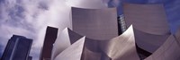 Low angle view of Walt Disney Concert Hall, Los Angeles Fine Art Print