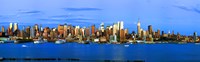 Manhattan skyline, New York City, New York State, USA Fine Art Print