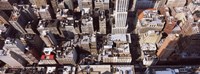 Skyscraper roof tops, Manhattan, New York City, New York State, USA Fine Art Print