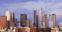 Los Angeles skyline, Los Angeles County, California, USA Fine Art Print
