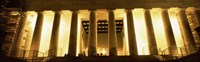 Columns surrounding a memorial, Lincoln Memorial, Washington DC, USA Fine Art Print