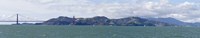 Golden Gate Bridge, Marin Headlands, Mount Tamalpais, Sausilito, San Francisco Bay, San Francisco, California, USA Fine Art Print