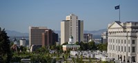 Utah State Capitol Building, Salt Lake City Council Hall, Salt Lake City, Utah, USA Fine Art Print