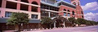 Facade of a baseball stadium, Minute Maid Park, Houston, Texas, USA Fine Art Print
