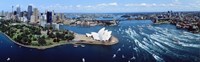 Australia, Sydney, aerial Fine Art Print