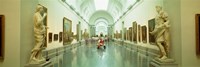 Interior Of Prado Museum, Madrid, Spain Fine Art Print