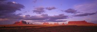 Monument Valley with Purple Sky, Arizona Fine Art Print