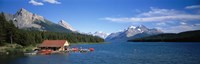 Canada, Alberta, Maligne Lake Fine Art Print