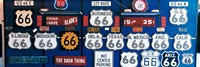 Route 66 Sign Collection Fine Art Print