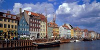 Denmark, Copenhagen, Nyhavn Fine Art Print