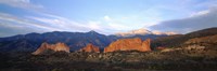 Garden Of The Gods, Colorado Springs, Colorado Fine Art Print