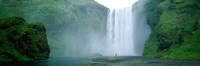 Skogafoss Falls, Skogar River, Iceland Fine Art Print