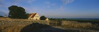Detached house near the ocean, Faro, Sweden Fine Art Print