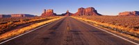 Road Monument Valley, Arizona, USA Fine Art Print