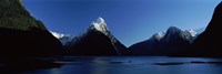 Lake at Milford Sound, South Island, New Zealand Fine Art Print