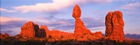 Red rock formations, Arches National Park, Utah Fine Art Print