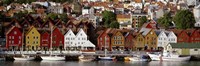Harbor in Bergen, Norway Fine Art Print