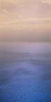 Reflection of clouds on water, Lake Geneva, Switzerland Fine Art Print