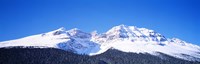 Snow Covered Mountain, Banff National Park Alberta Canada Fine Art Print