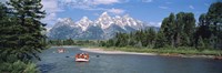 Rafters Grand Teton National Park WY USA Fine Art Print
