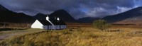 Highlands Cottage, Glencoe, Scotland, United Kingdom Fine Art Print