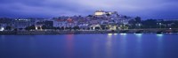 Buildings at the waterfront, Mondego River, Coimbra, Beira Litoral, Beira, Portugal Fine Art Print