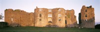 Lawn in front of a landscape, Roscommon Castle, Roscommon County, Republic Of Ireland Fine Art Print