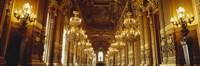 Interiors of a palace, Paris, Ile-De-France, France Fine Art Print