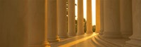 Sunlight on the Jefferson Memorial Fine Art Print