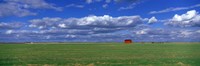 Field And Barn, Saskatchewan, Canada Fine Art Print