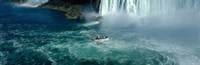 Boat trip at Niagara Falls, Canada by Panoramic Images - 27" x 9"