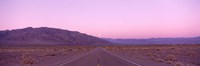 Purple Sky at Death Valley National Park, California by Panoramic Images - 27" x 9"