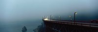 Highway In Fog, San Francisco, California, USA by Panoramic Images - 27" x 9"
