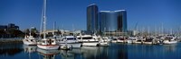 Embarcadero Marina Hotel, San Diego, California, USA Fine Art Print