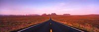 Road Monument Valley Utah USA