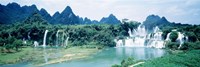 Detian Waterfall, Guangxi Province, China by Panoramic Images - 27" x 9"