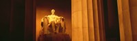 Night, Lincoln Memorial, Washington DC, District Of Columbia, USA Fine Art Print