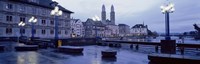 Evening, Zurich, Switzerland Fine Art Print