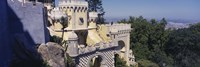 High section view of a building, Pena Palace, Palacio Nacional De Sintra, Portugal Fine Art Print