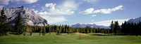 Golf Course Banff Alberta Canada Fine Art Print