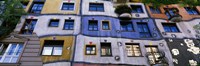 Low angle view of a building, Kunsthaus, Wien, Vienna, Austria Fine Art Print