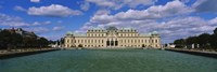 Facade of a palace, Belvedere Palace, Vienna, Austria Fine Art Print