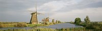 Windmills in Holland Fine Art Print