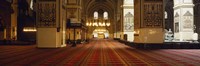 Interiors of a mosque, Ulu Camii, Bursa, Bursa Province, Turkey Fine Art Print