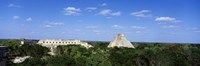 Pyramid Of The Magician Uxmal, Yucatan Peninsula, Mexico Fine Art Print