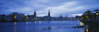 Buildings along the river, Inverness, Scotland by Panoramic Images - 27" x 9"
