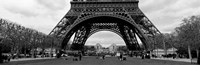 Low section view of a tower, Eiffel Tower, Paris, France Fine Art Print