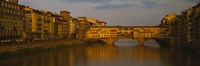 Bridge Across Arno River, Florence, Tuscany, Italy Fine Art Print
