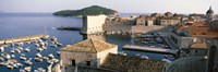 Harbor Of Dubrovnik, Croatia Fine Art Print