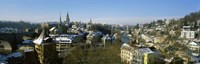 High angle view of a city, Berne, Switzerland Fine Art Print